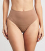 Skims Brown Smoothing Intimates High-Waist Thong