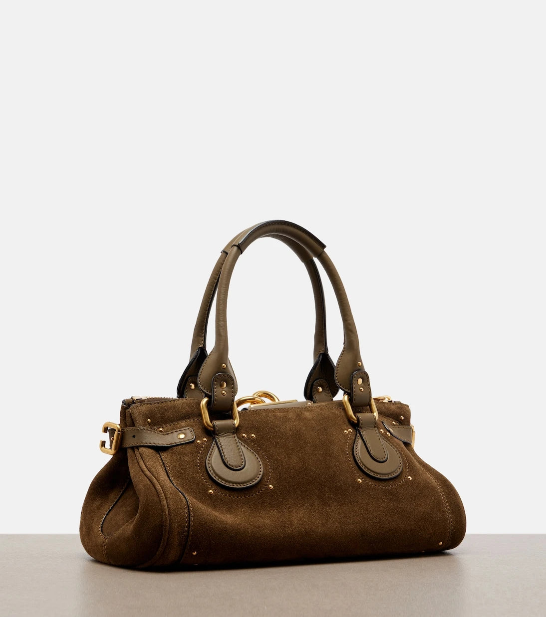 Chloé - Paddington Medium suede shoulder bag