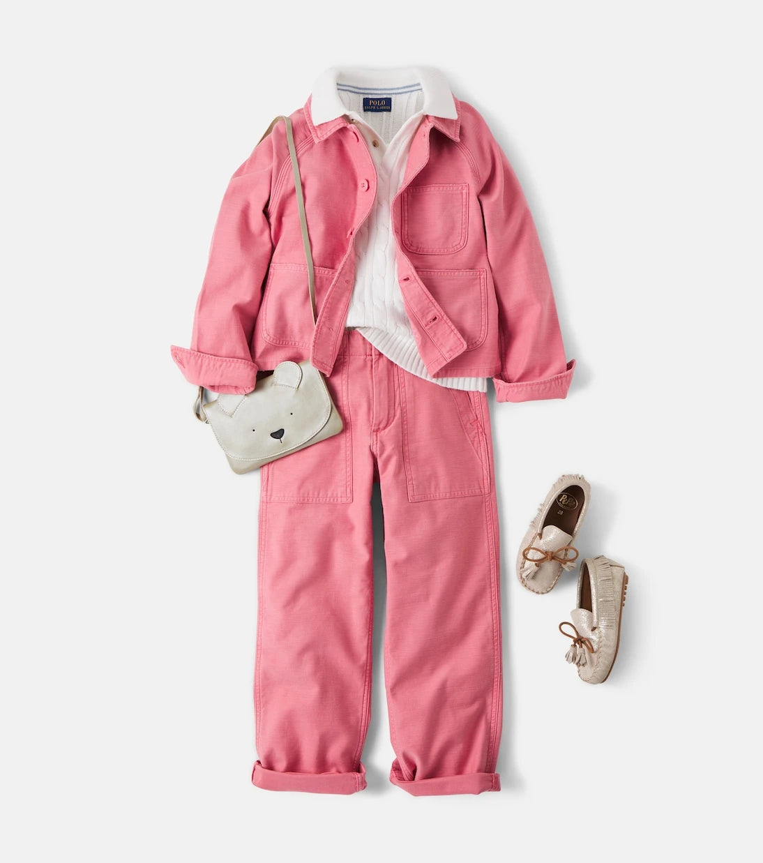 Polo Ralph Lauren Kids - جينز بقصة مستقيمة