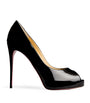 Christian Louboutin Black New Very Prive Patent Leather Pumps 120