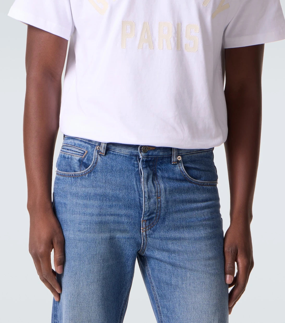 Givenchy - Couture Seam straight jeans
