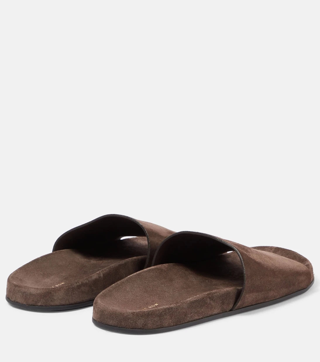 The Row - Hugh suede slides