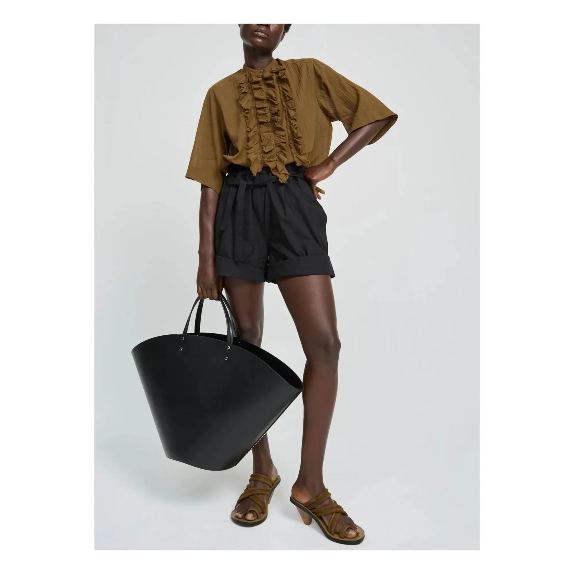 Laurence Bras - Babar Cotton Short | Black