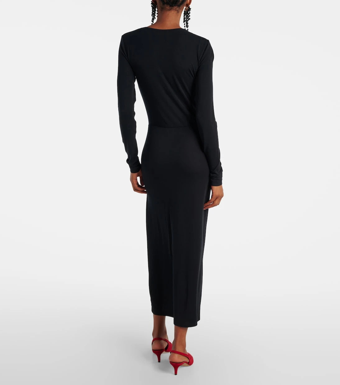 Marant Etoile - فستان جيلينا ماكسي بتصميم مزموم