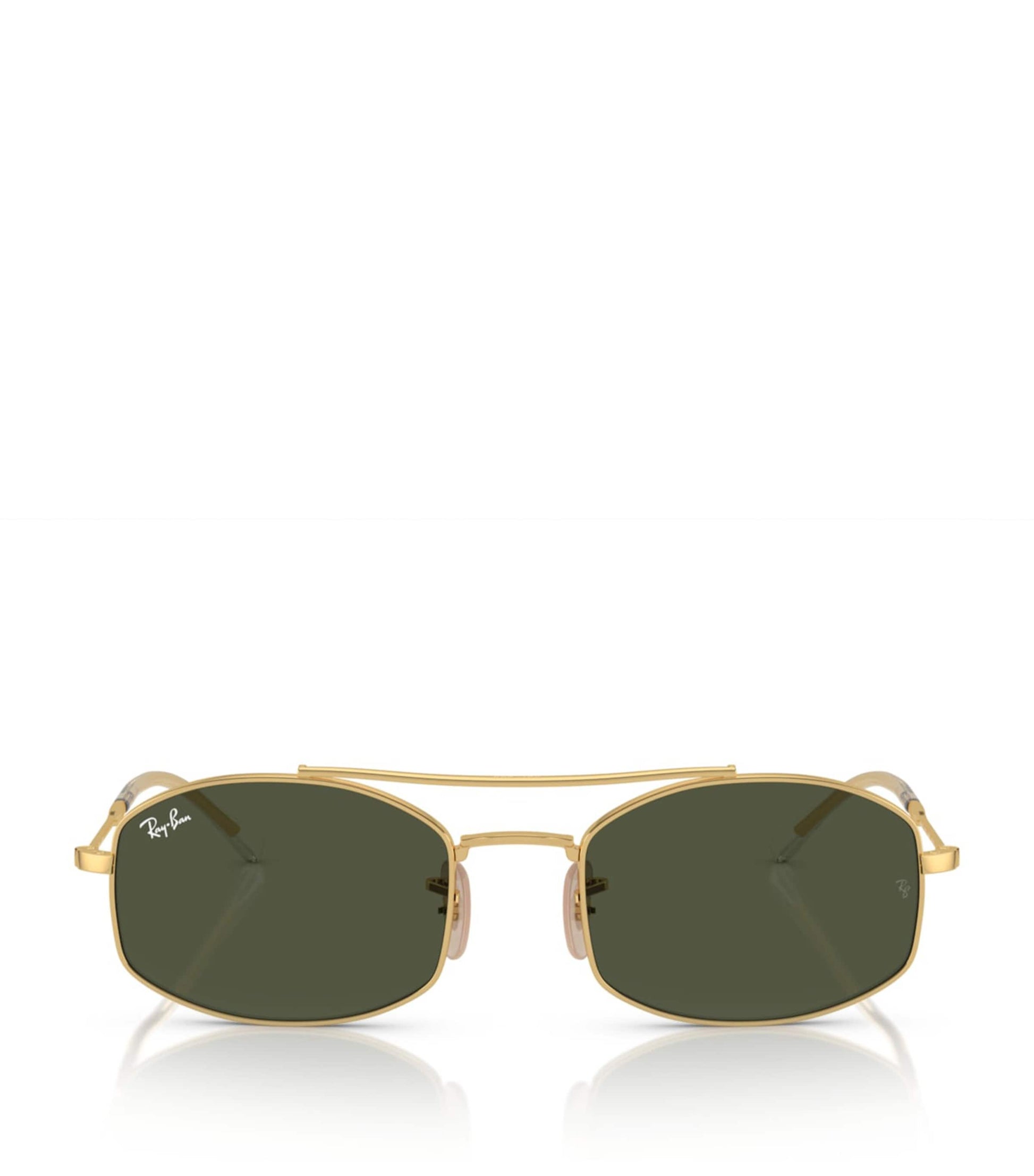 Ray-Ban Gold Metal RB3719 Sunglasses