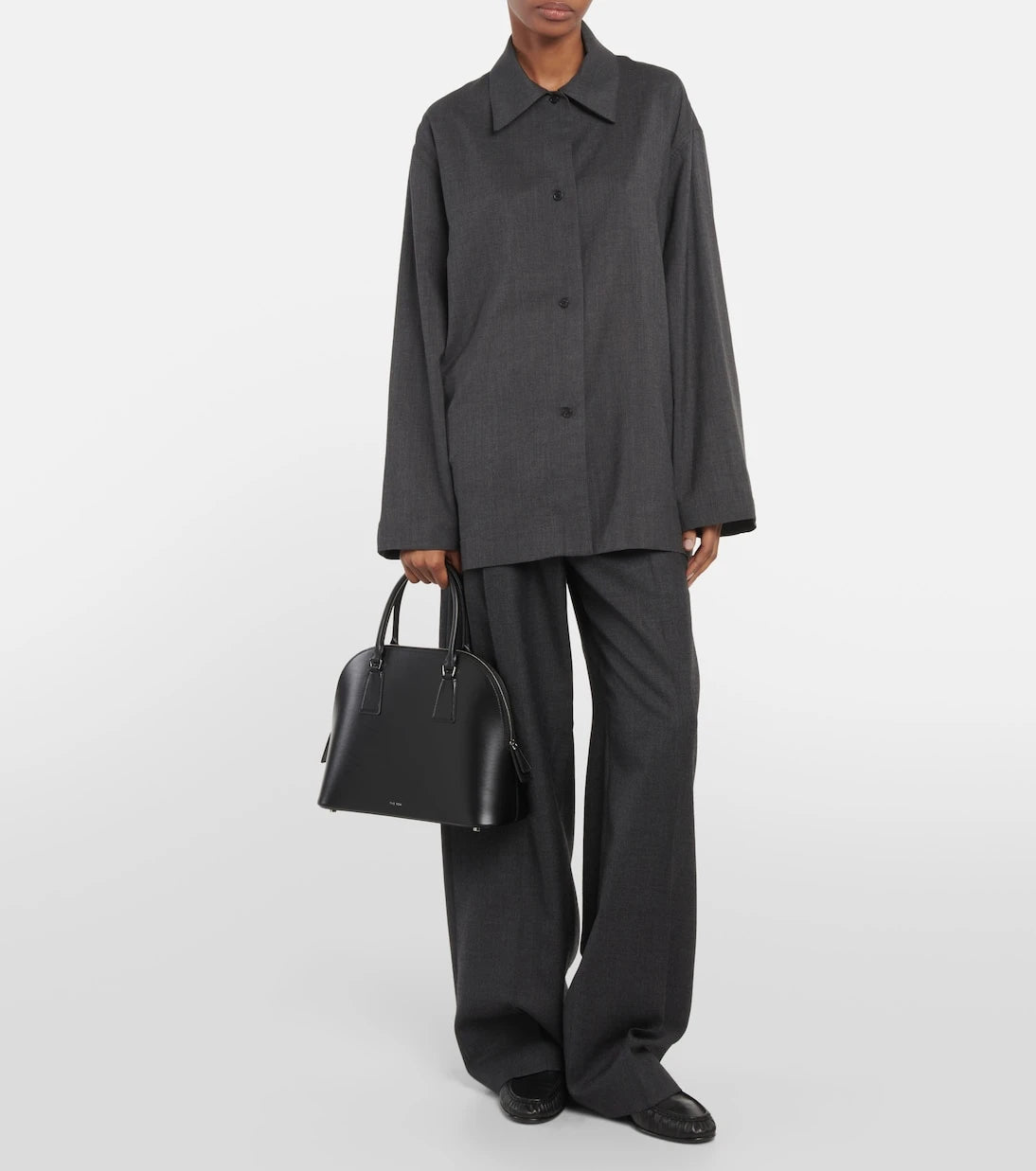 The Row - Nina Small leather tote bag