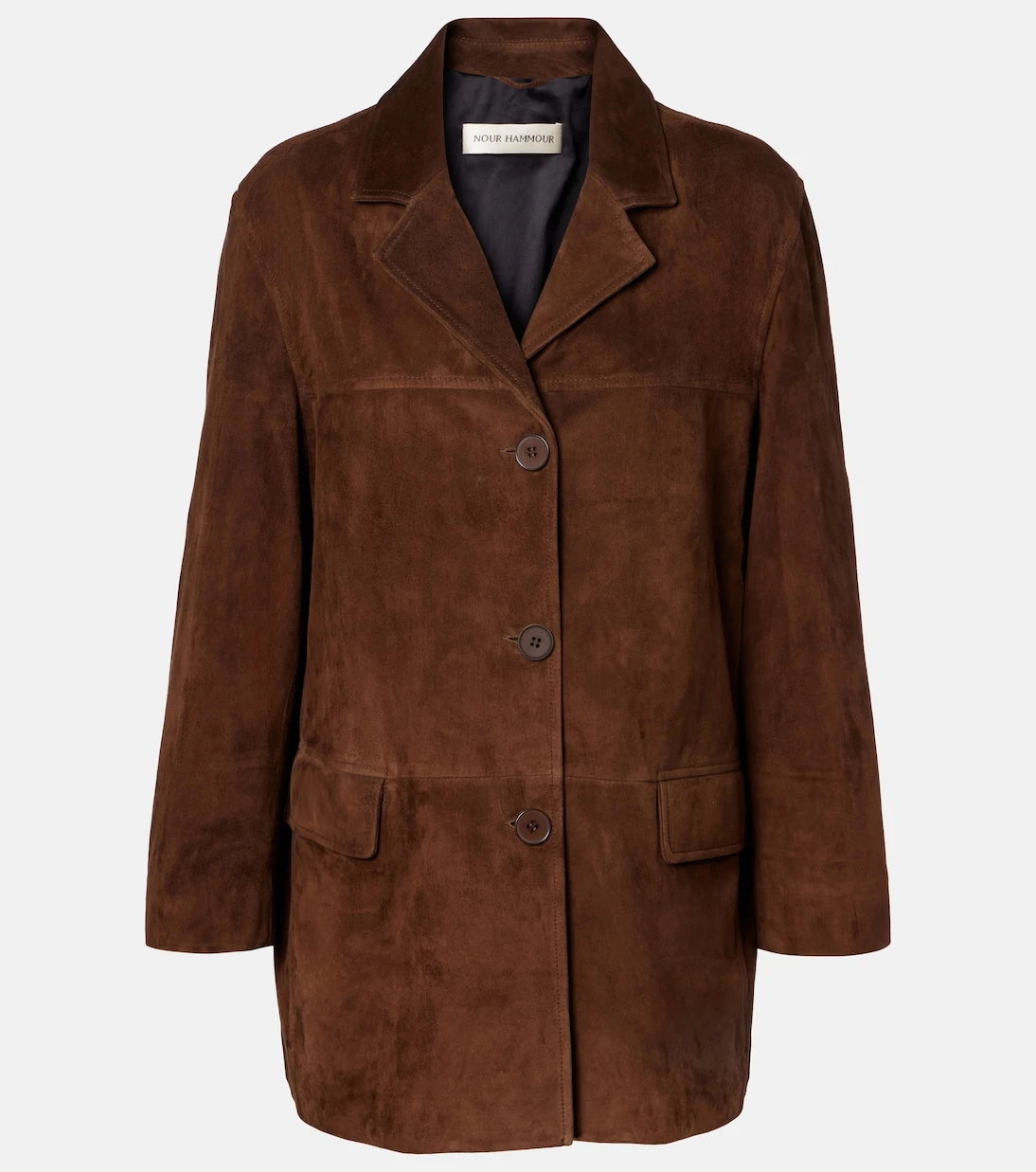 Nour Hammour - Voltia suede jacket