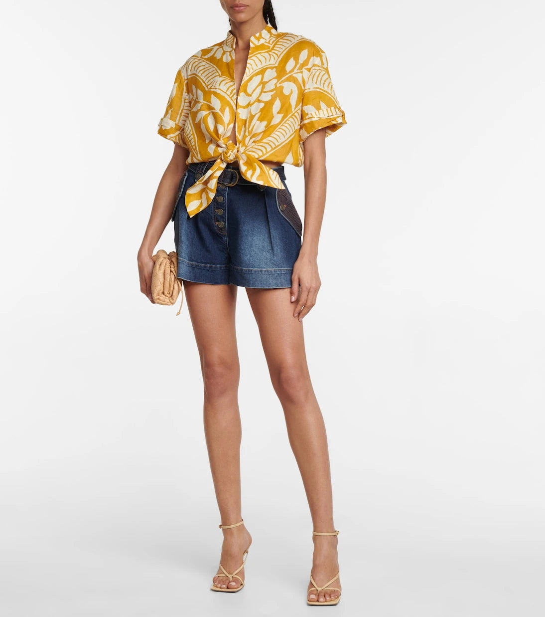 Ulla Johnson - Theta denim shorts