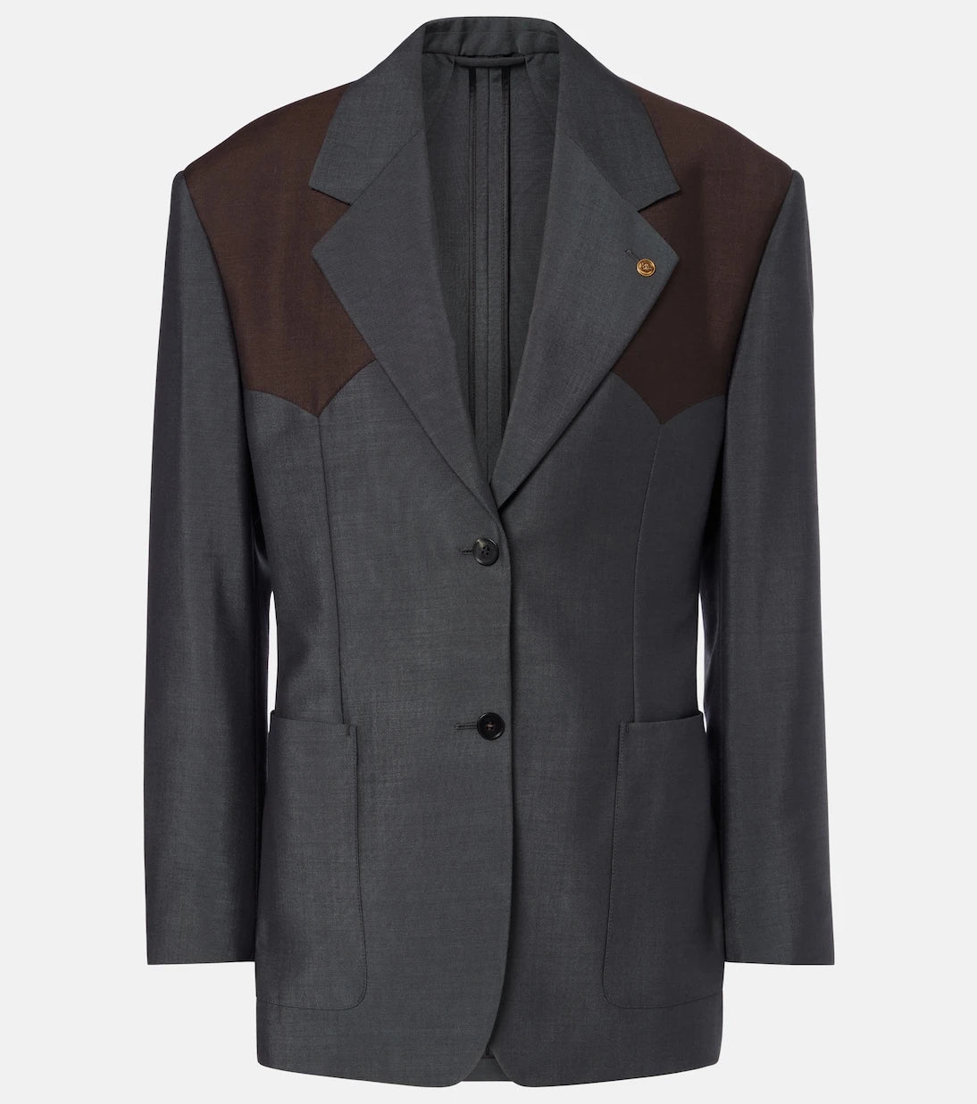 Versace - Medusa wool and mohair blazer