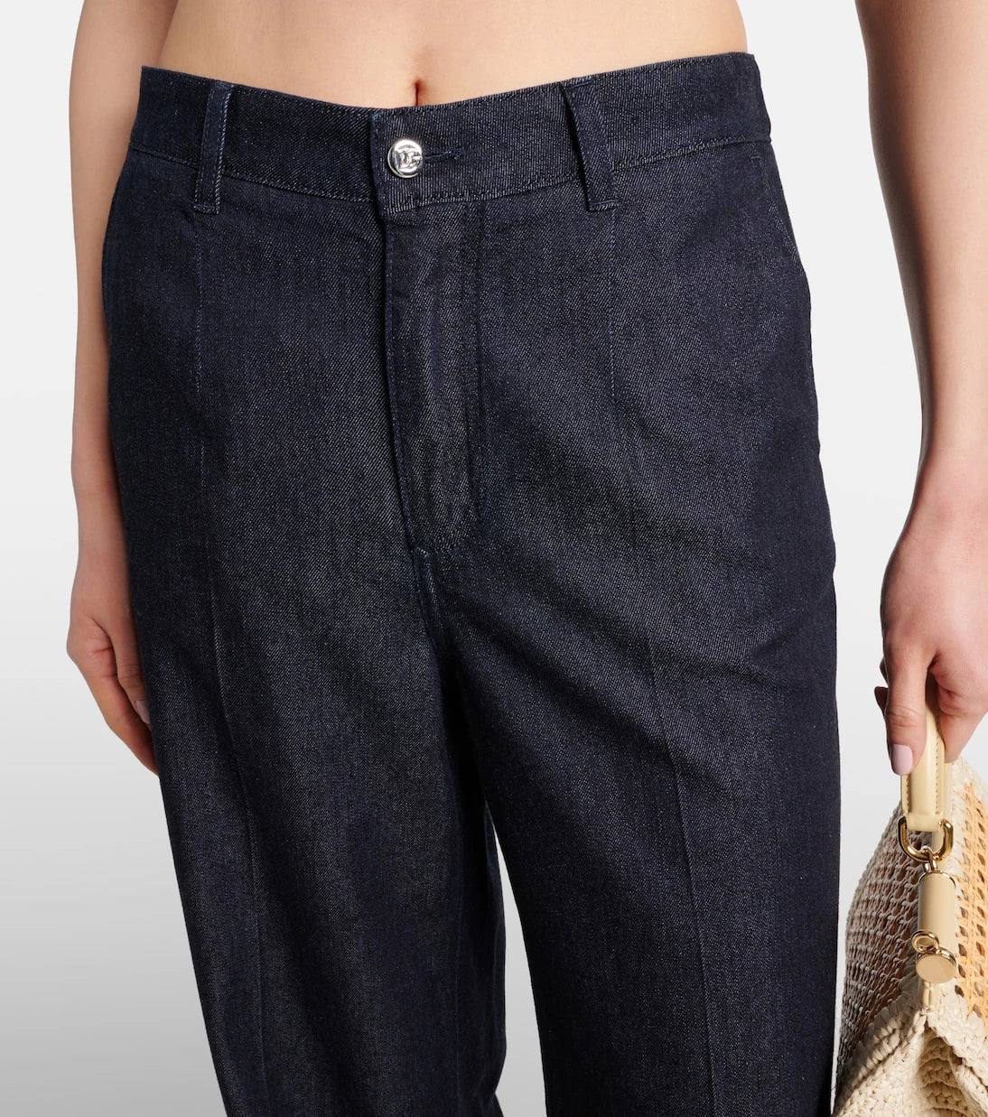 Dolce&Gabbana - High-rise wide-leg jeans