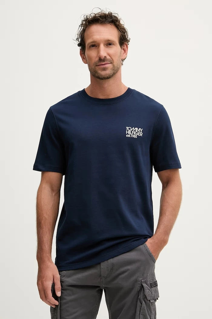 Tommy Hilfiger тениска basic мъжка памучна