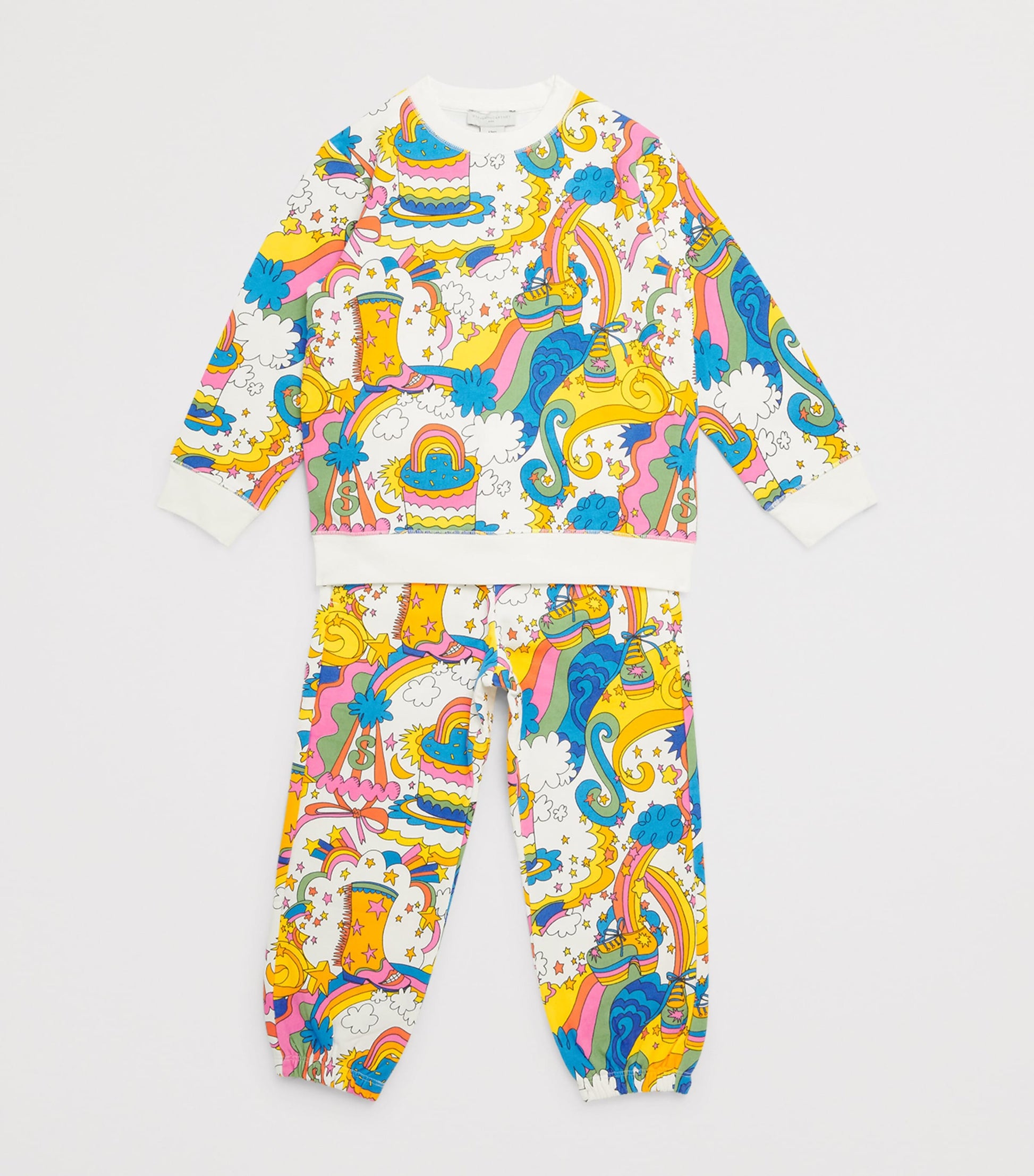 Stella McCartney Kids Organic Cotton Stellabrate Sweatpants (3-14+ Years)