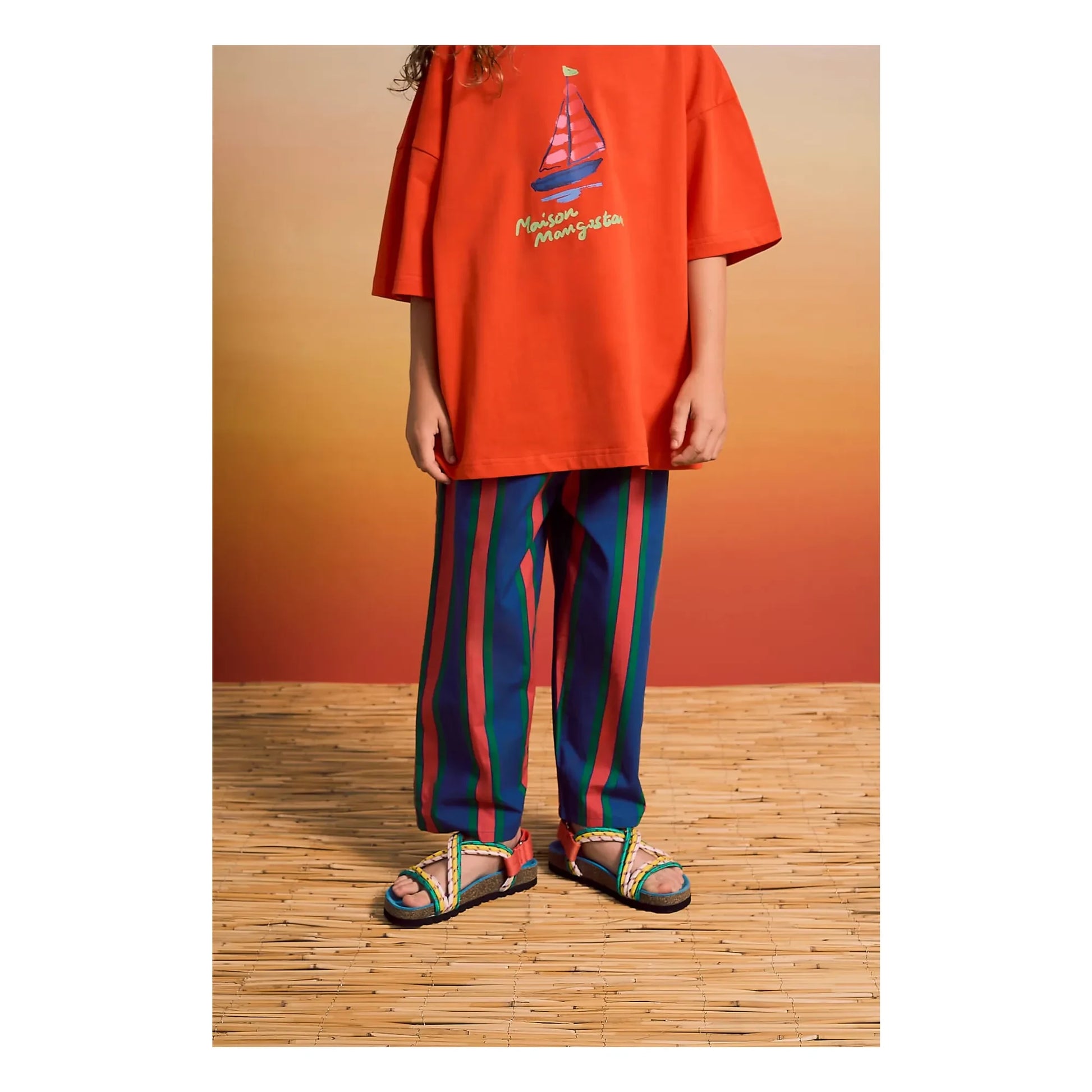 Maison Mangostan - Sailing T-shirt | Red