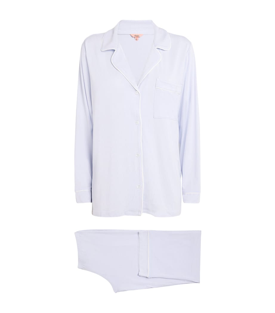 Gisele Long Piped Pyjama Set