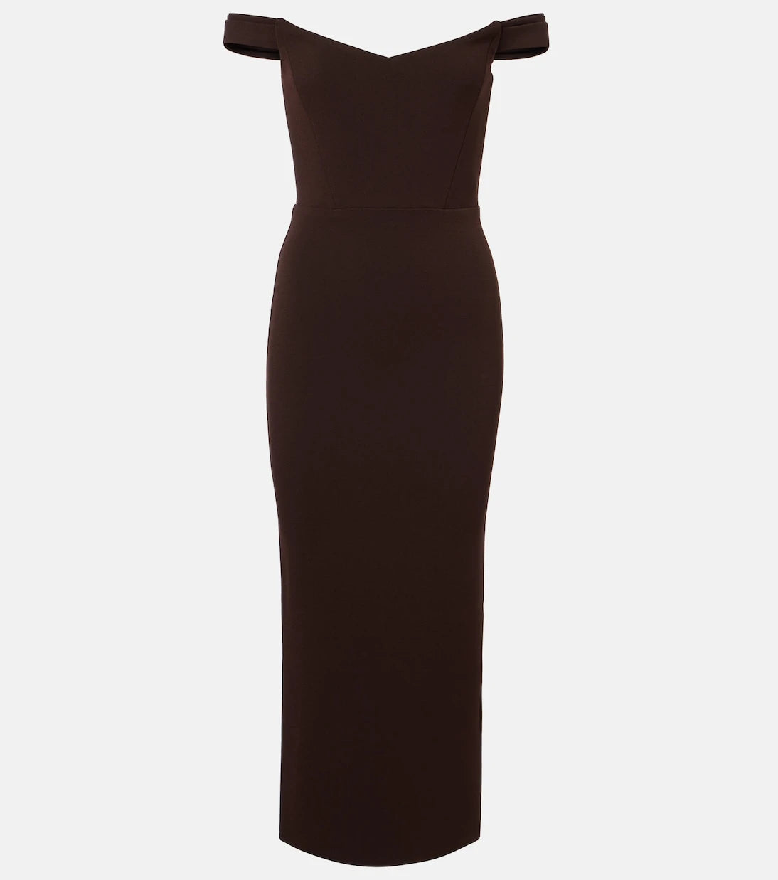 Alex Perry - Off-shoulder midi dress