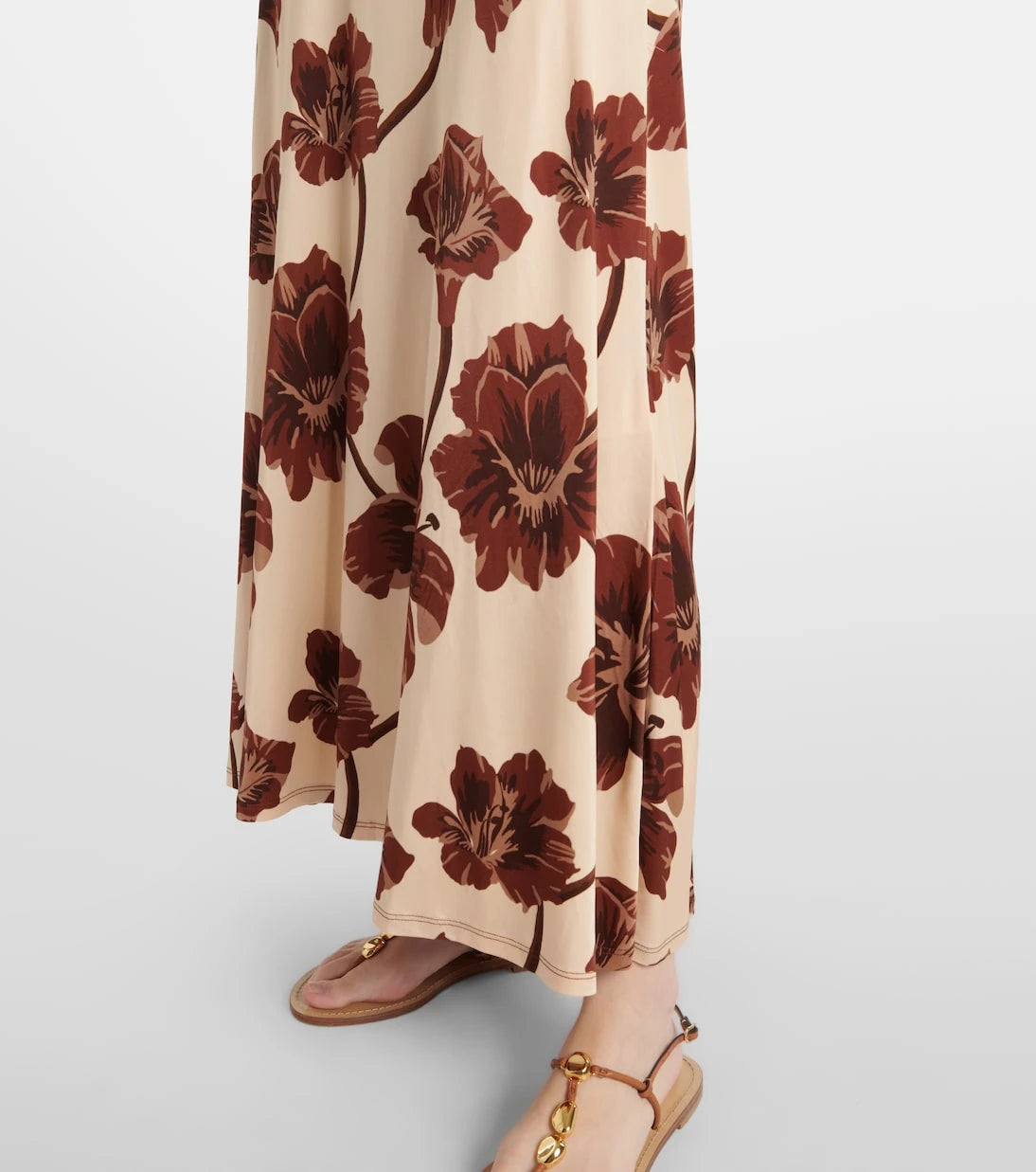 Johanna Ortiz - Floral jersey midi dress