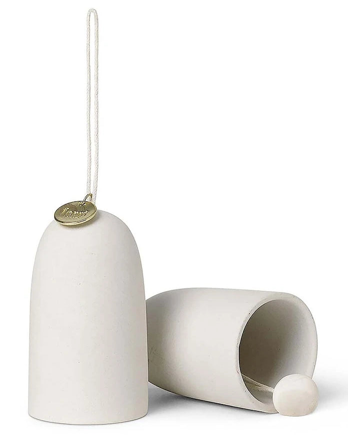 ferm LIVING Bell Seramik Süsler (2'li)