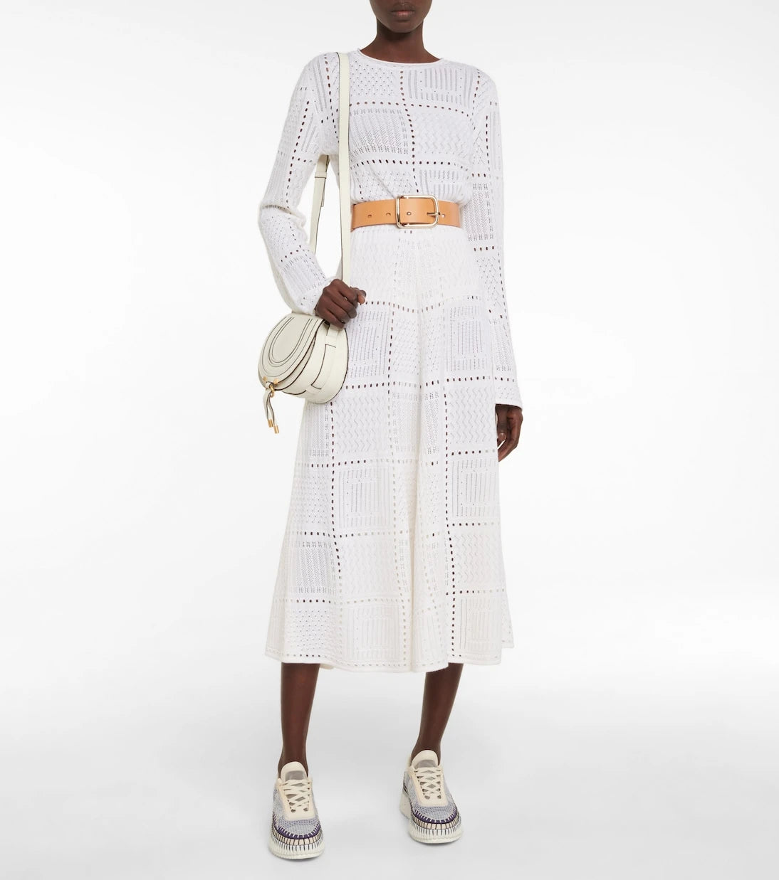 Chloé - Nama mesh sneakers