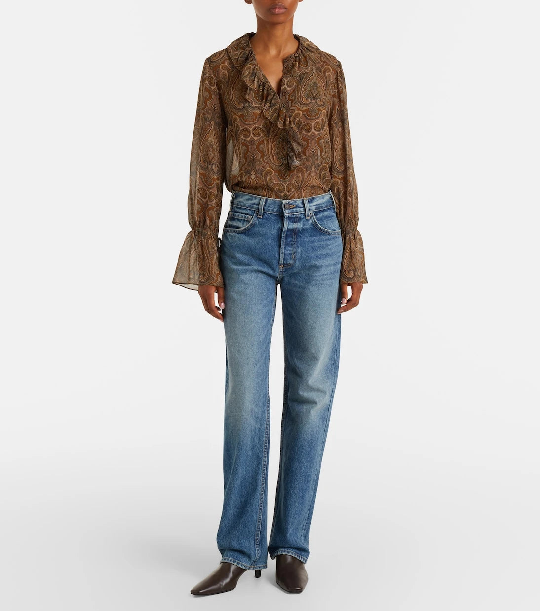 Nili Lotan - Briana straight jeans