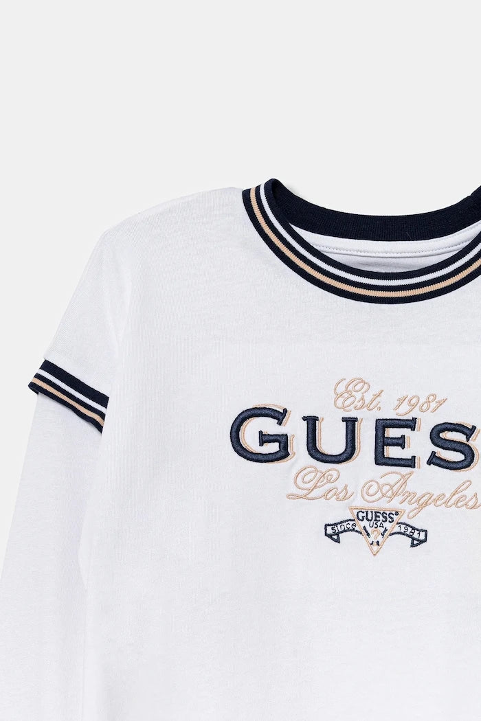 Guess Uzun Kollu Çocuk Bluzu