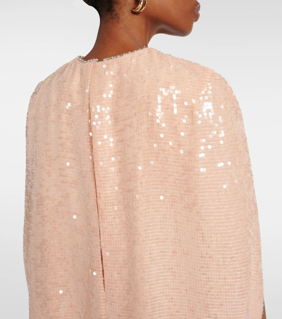 Erdem - Sequined chiffon gown