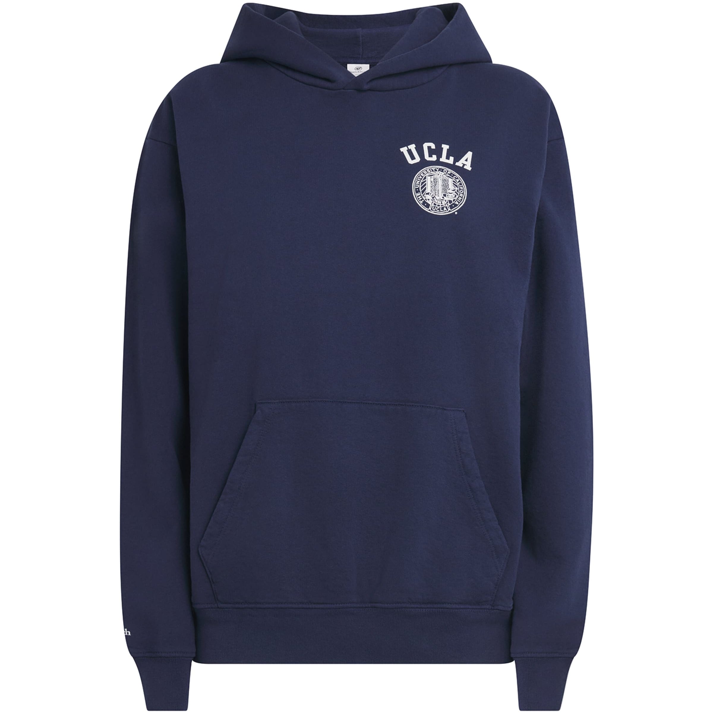Sporty & Rich Navy UCLA Crest Hoodie