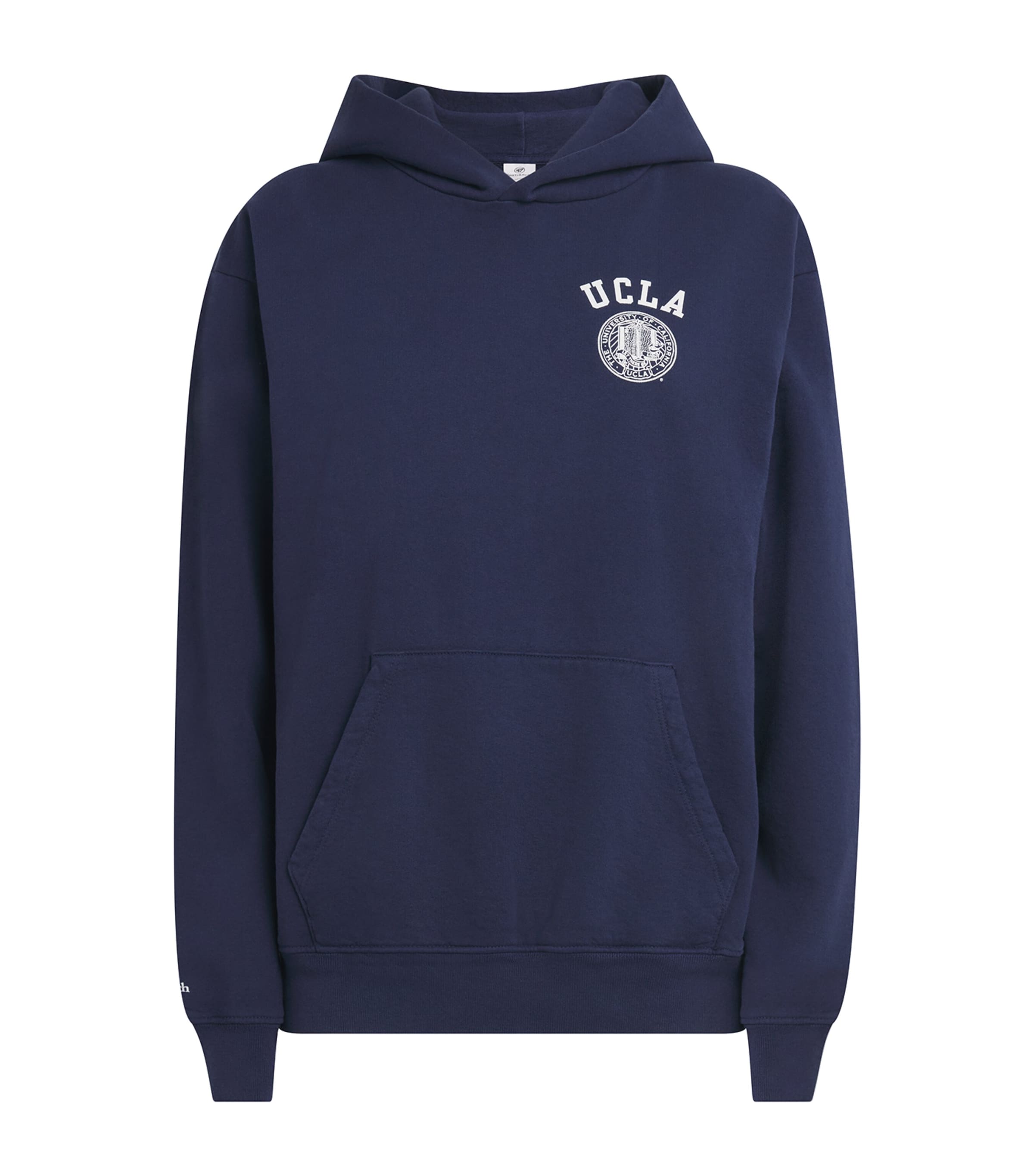 Sporty & Rich Navy UCLA Crest Hoodie
