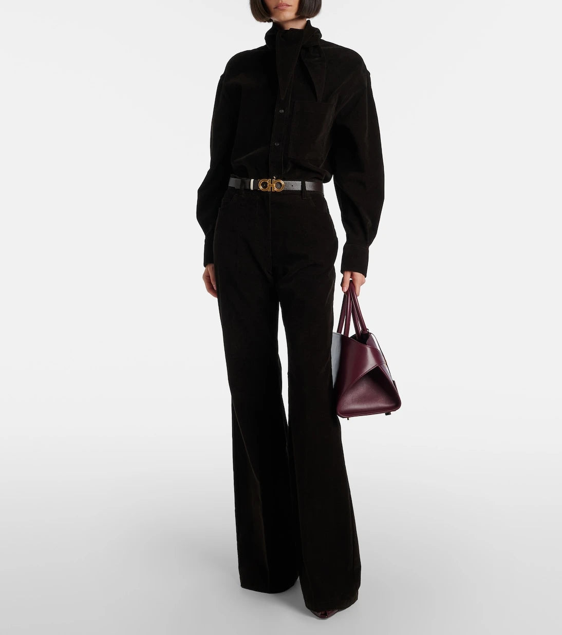 Ferragamo - Hug Medium leather tote bag