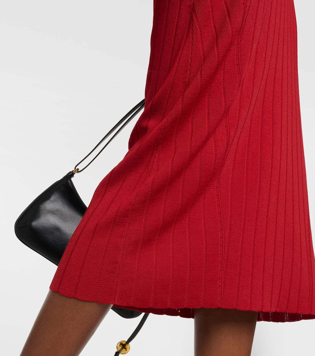 Jacquemus - La Jupe Pralu knitted midi skirt