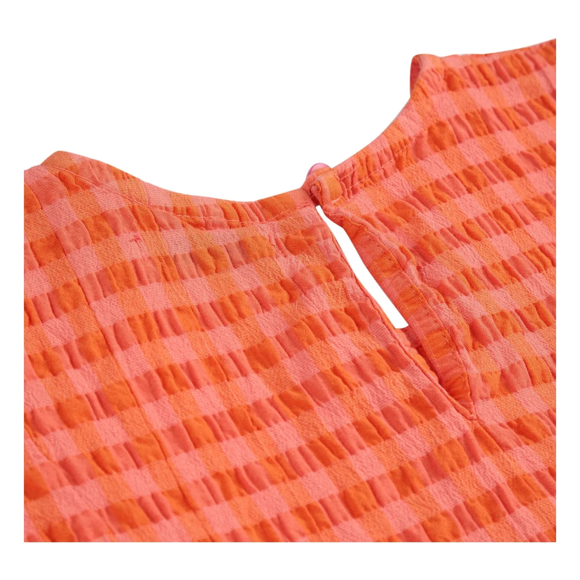 Bobo Choses - Gingham dress | Coral