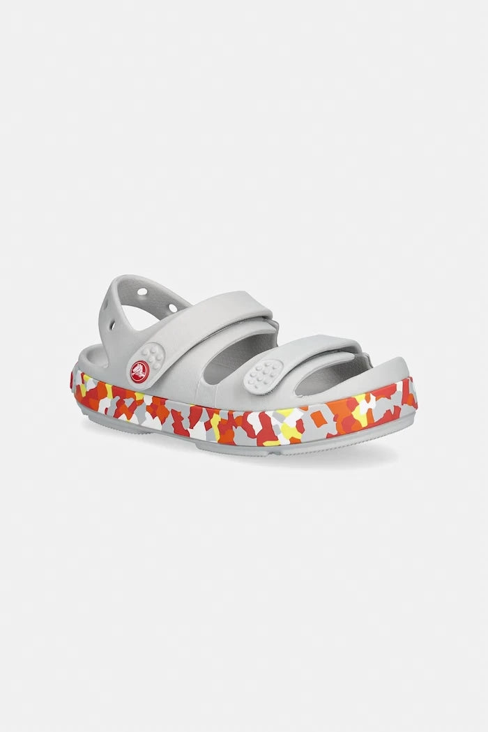Çocuklar için Crocs sandaletleri CROCBAND CRUISER GLOW CONFETTI BAND SANDAL K