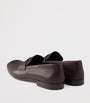 Grained Leather Loafers