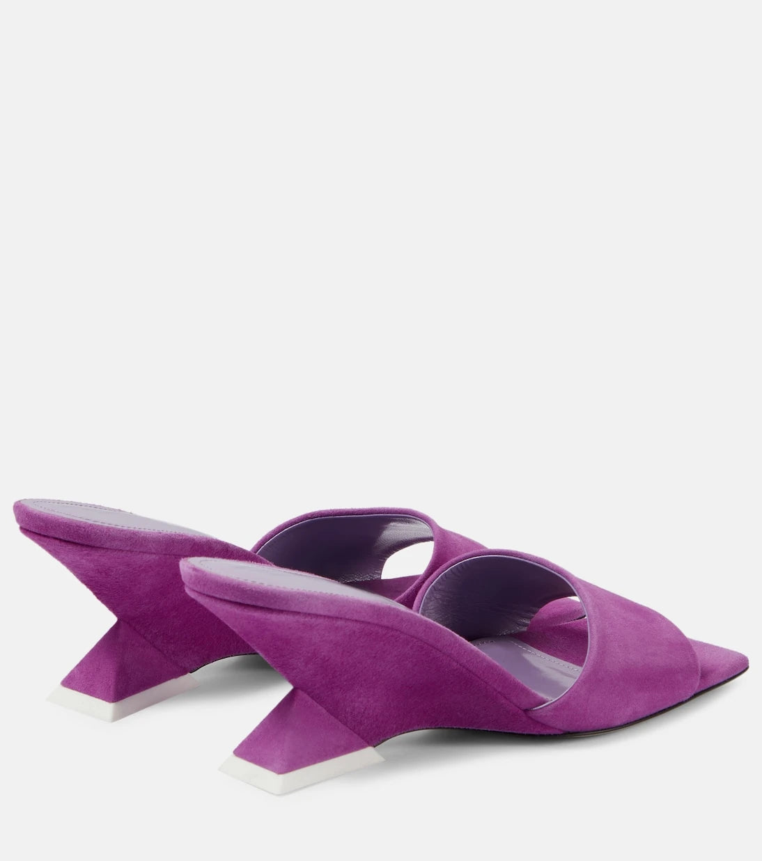 The Attico - Cheope 60 suede mules