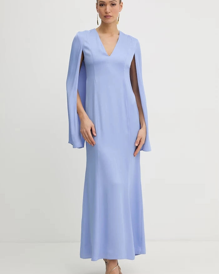 Twinset рокля с вискоза