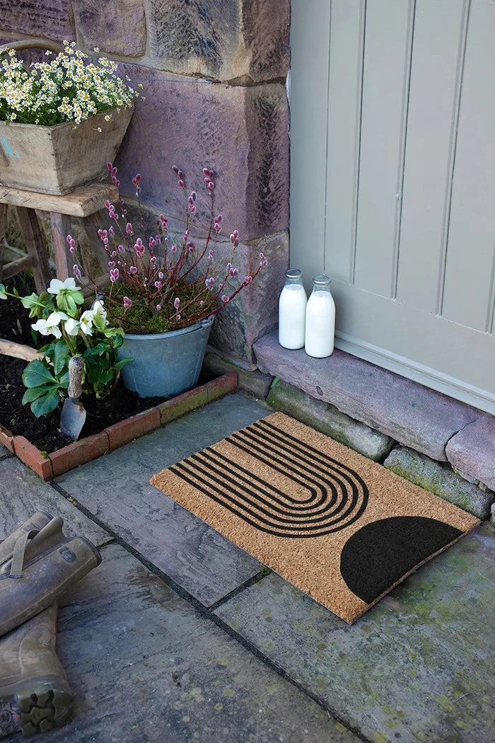 Изтривалка Artsy Doormats Abstract Half Moon 60 x 40cm