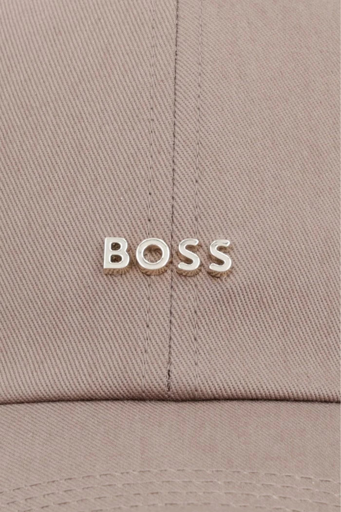 BOSS pamuklu kadın siperlikli şapka Ari-ME