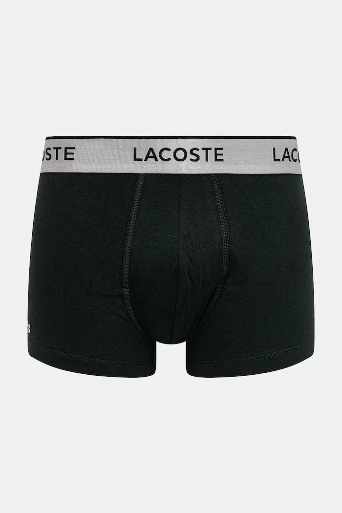 Lacoste Erkek Dar Kesim Pamuklu Boxer 3'lü