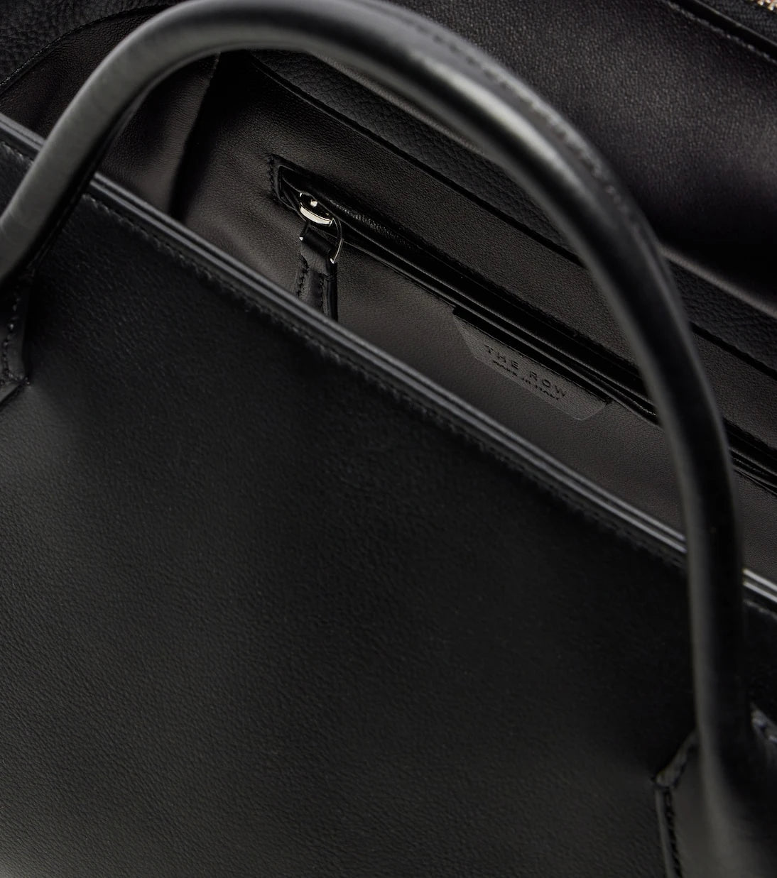 The Row - Terrasse Medium leather top-handle bag