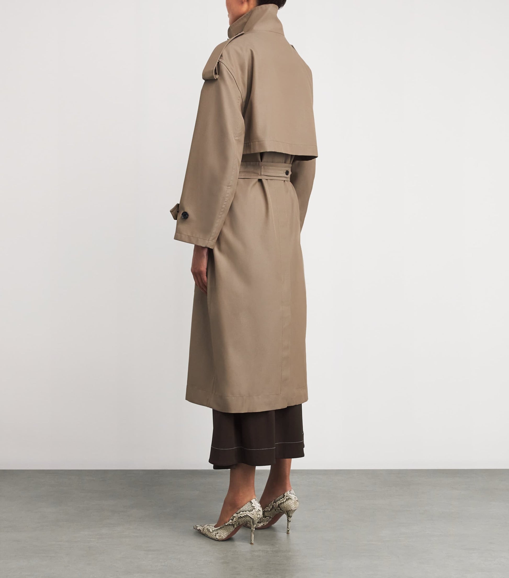 Twill Favi Trench Coat