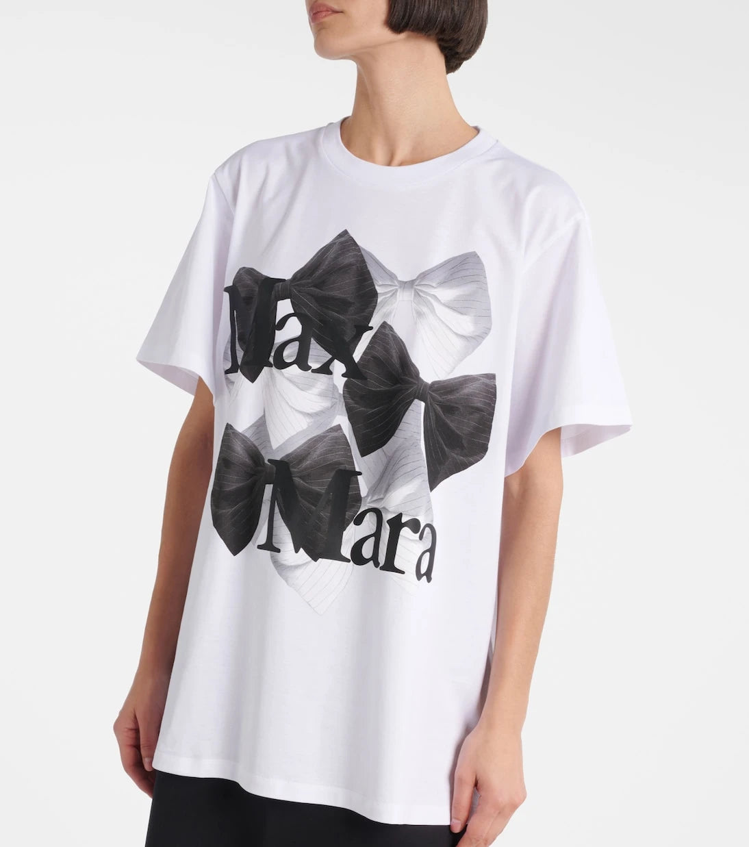 Max Mara - Sequoia logo printed cotton jersey T-shirt