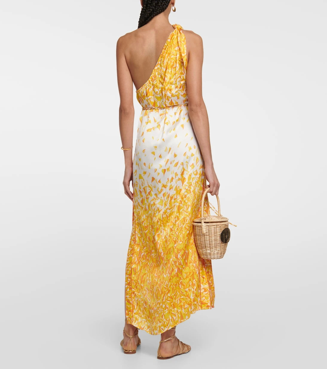Poupette St Barth - Isabelle one-shoulder maxi dress