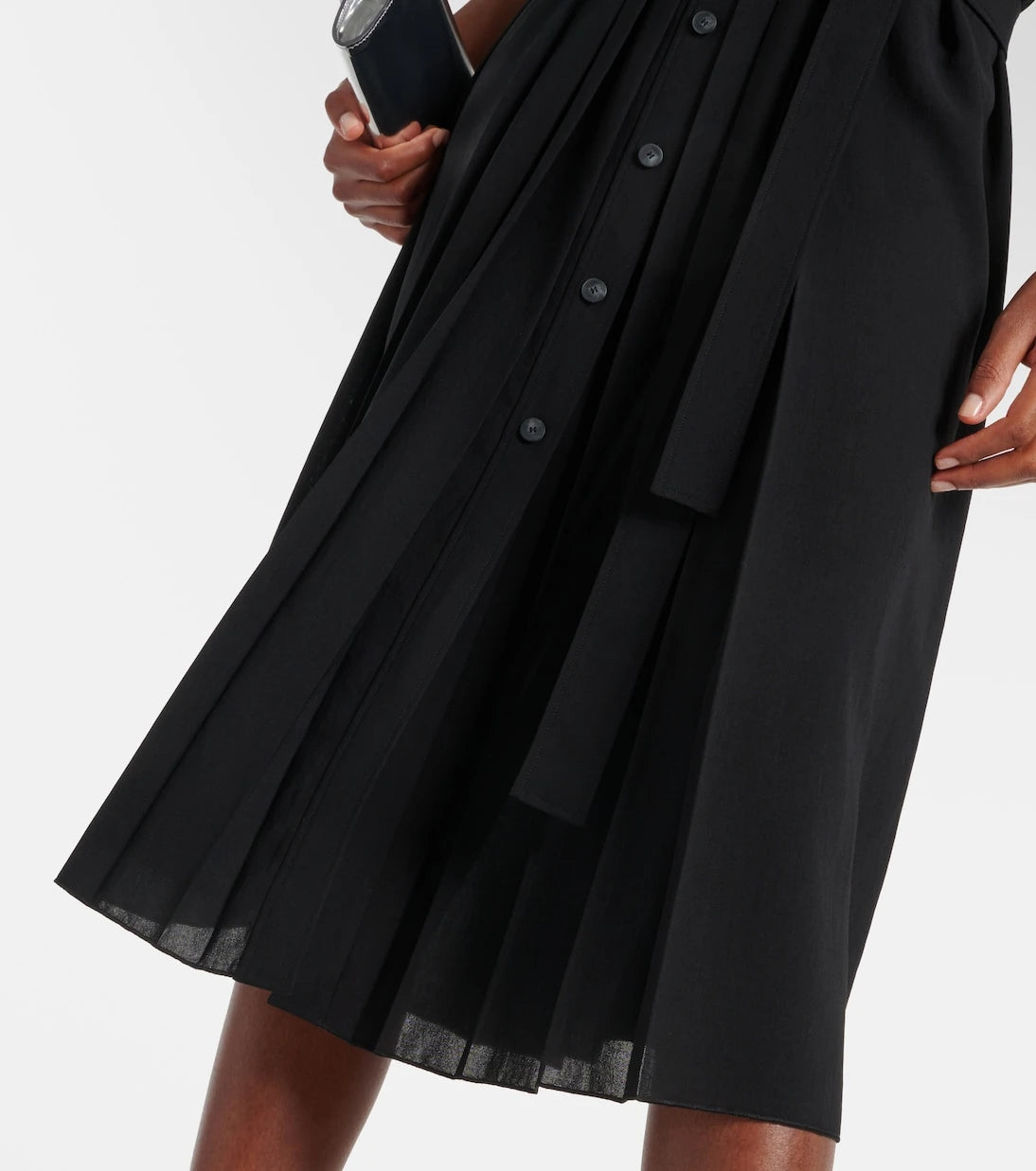 Joseph - Arcade plissé midi dress
