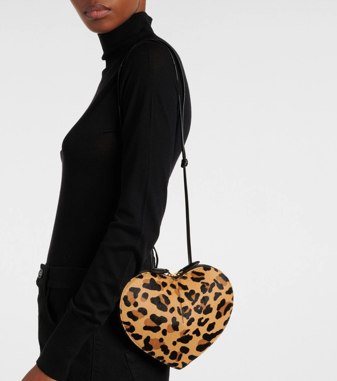 Alaïa - Le Cœur calf hair shoulder bag
