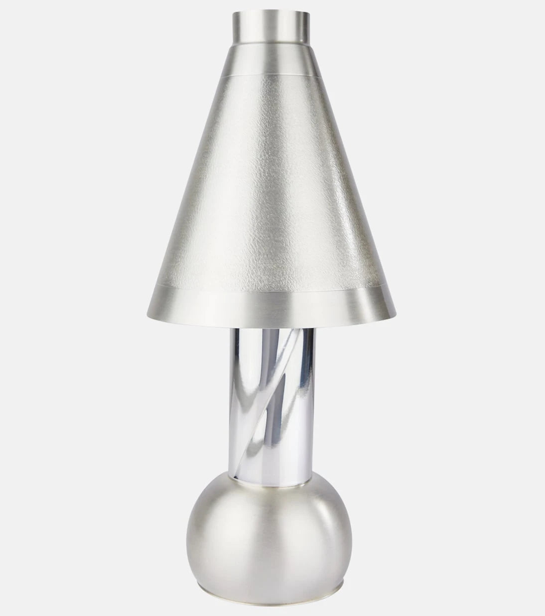 Natalia Criado - Silver-plated metal table lamp (EU plug)
