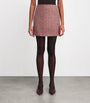 Pink Virgin Wool Coci Mini Skirt