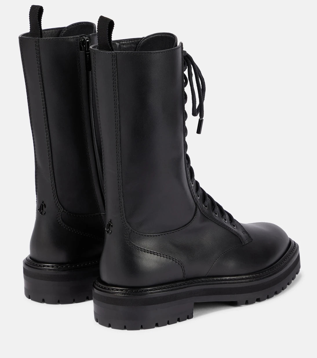 Jimmy Choo - Cora leather combat boots