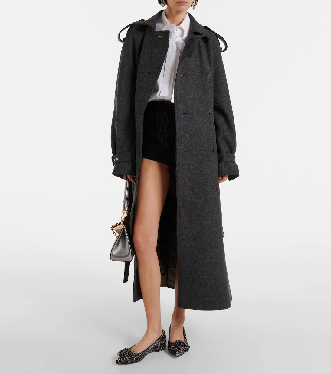 Gianvito Rossi - Venezia bouclé ballet flats