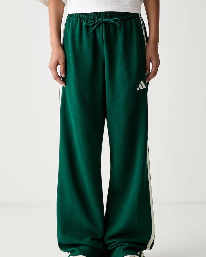 pamuklu, kadın adidas Essentials düz paça pantolon