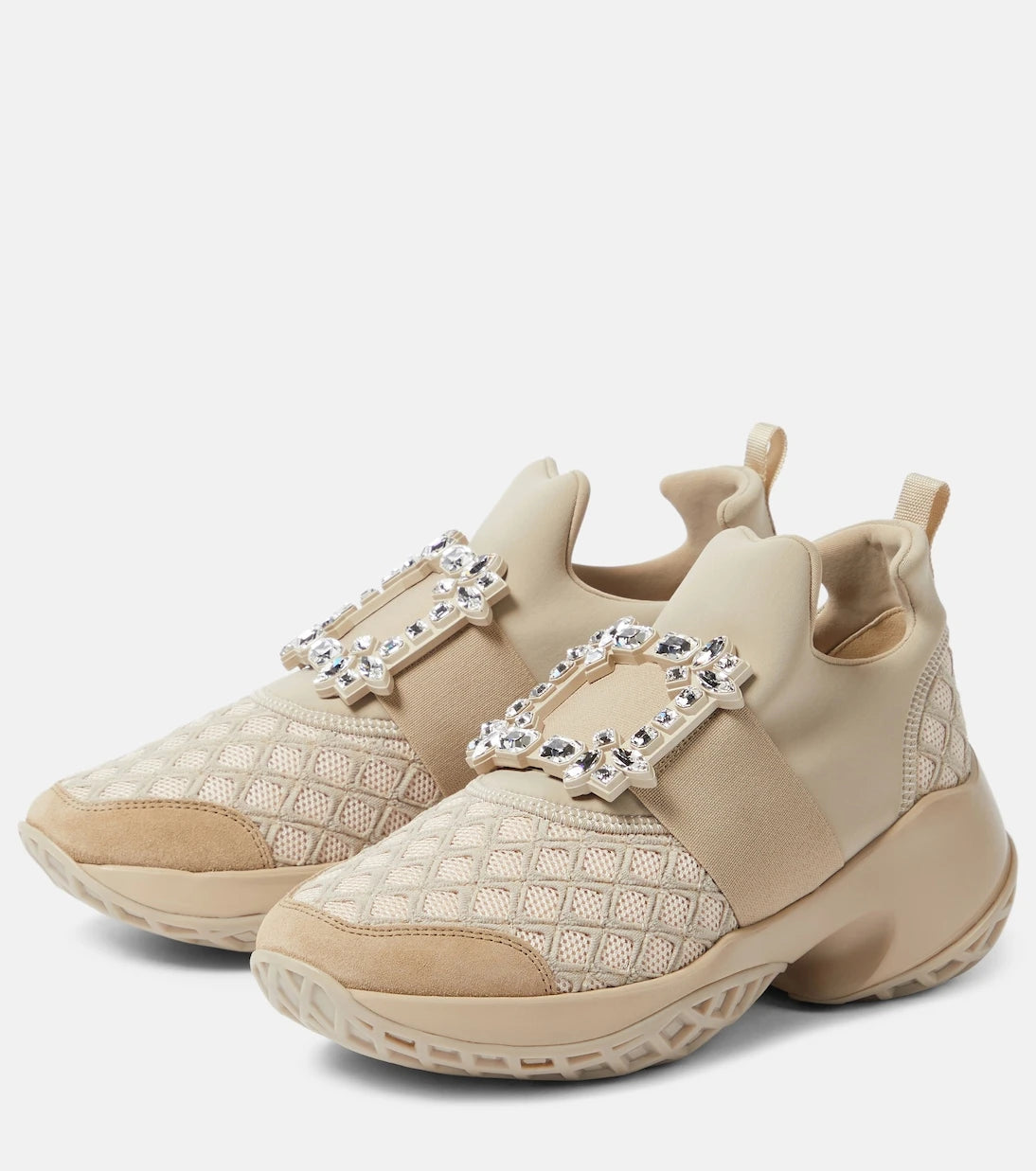 Roger Vivier - حذاء سنيكرز Viv Run مزين