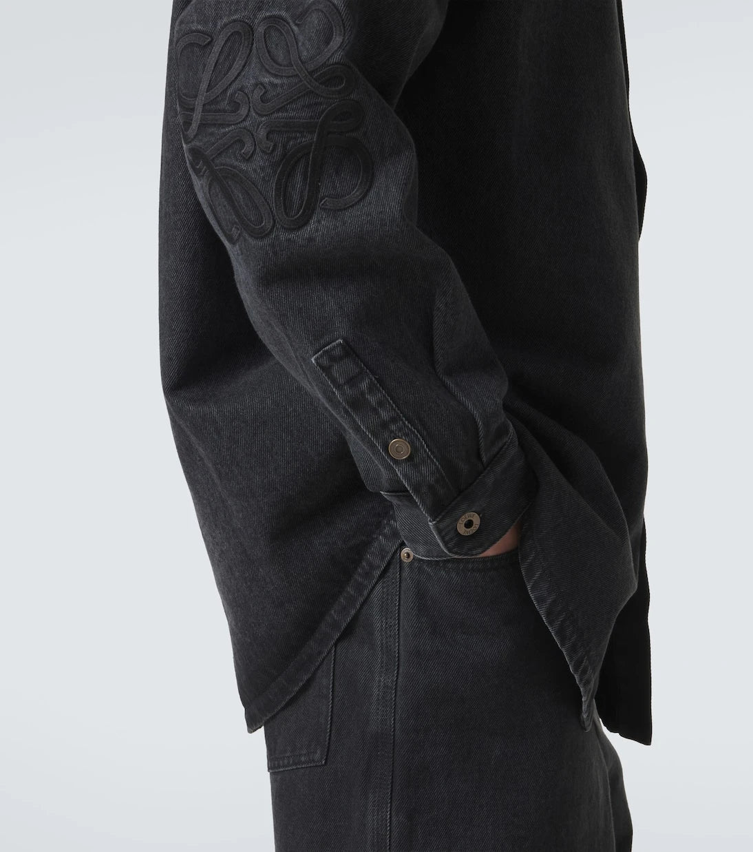 Loewe - Anagram denim overshirt